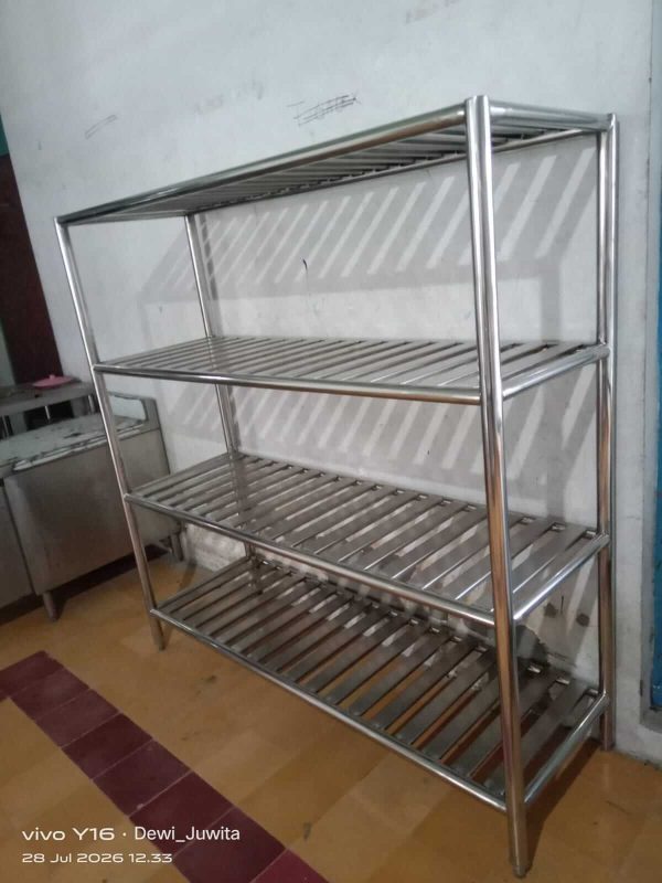 Rack Slotted 4 Tingkat (Baru)